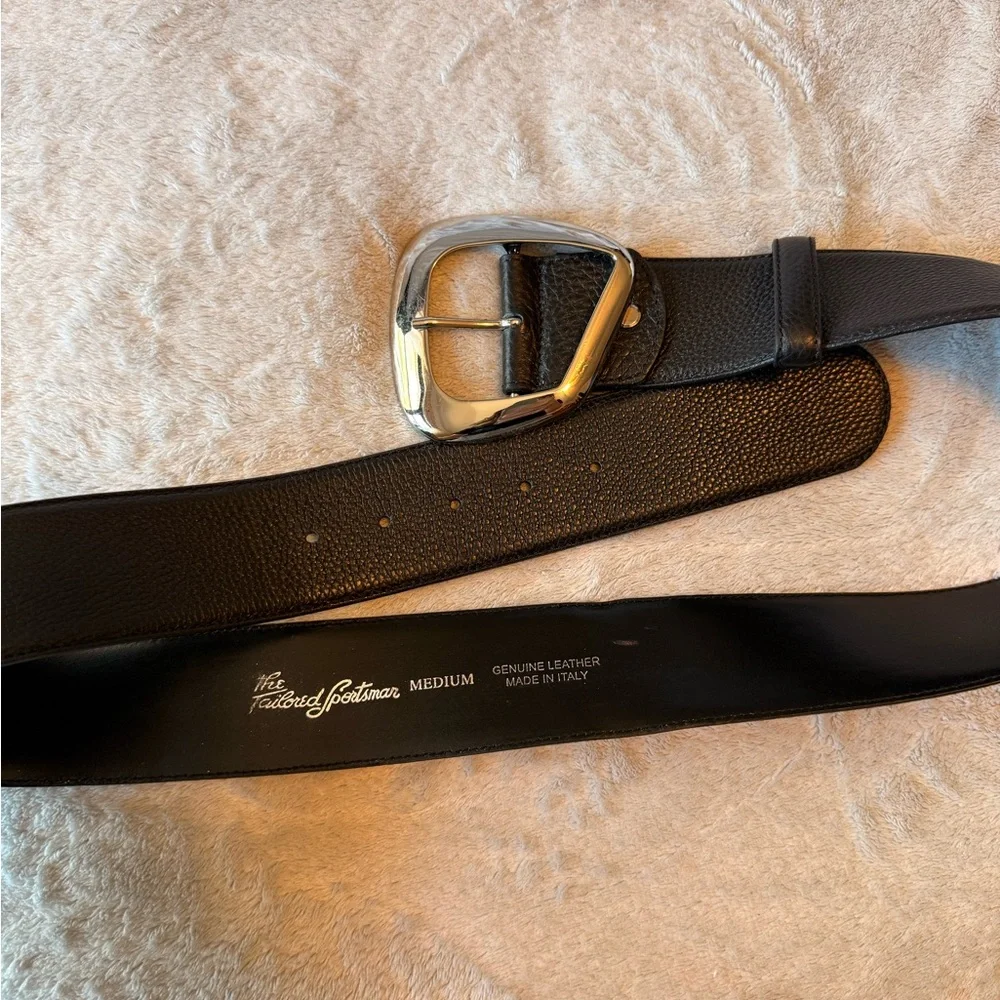 Tailored Sportsman Leather belt - Picture 3 of 9